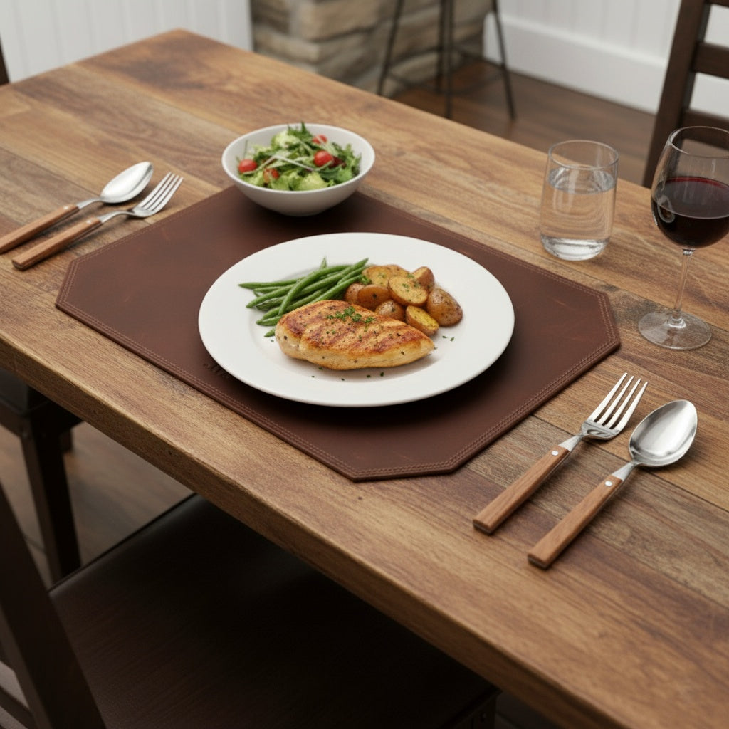 Dark Brown Table Mat