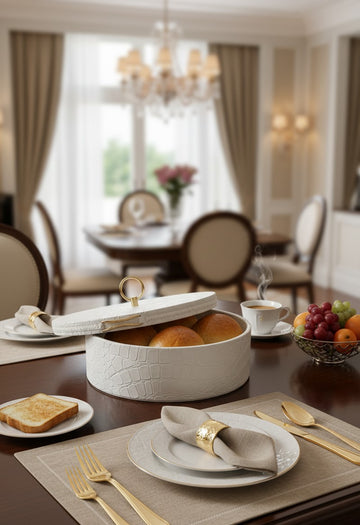 Golden Brunch Bread Basket