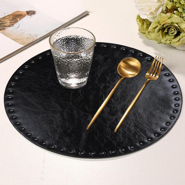 Luxe Black Table Mat