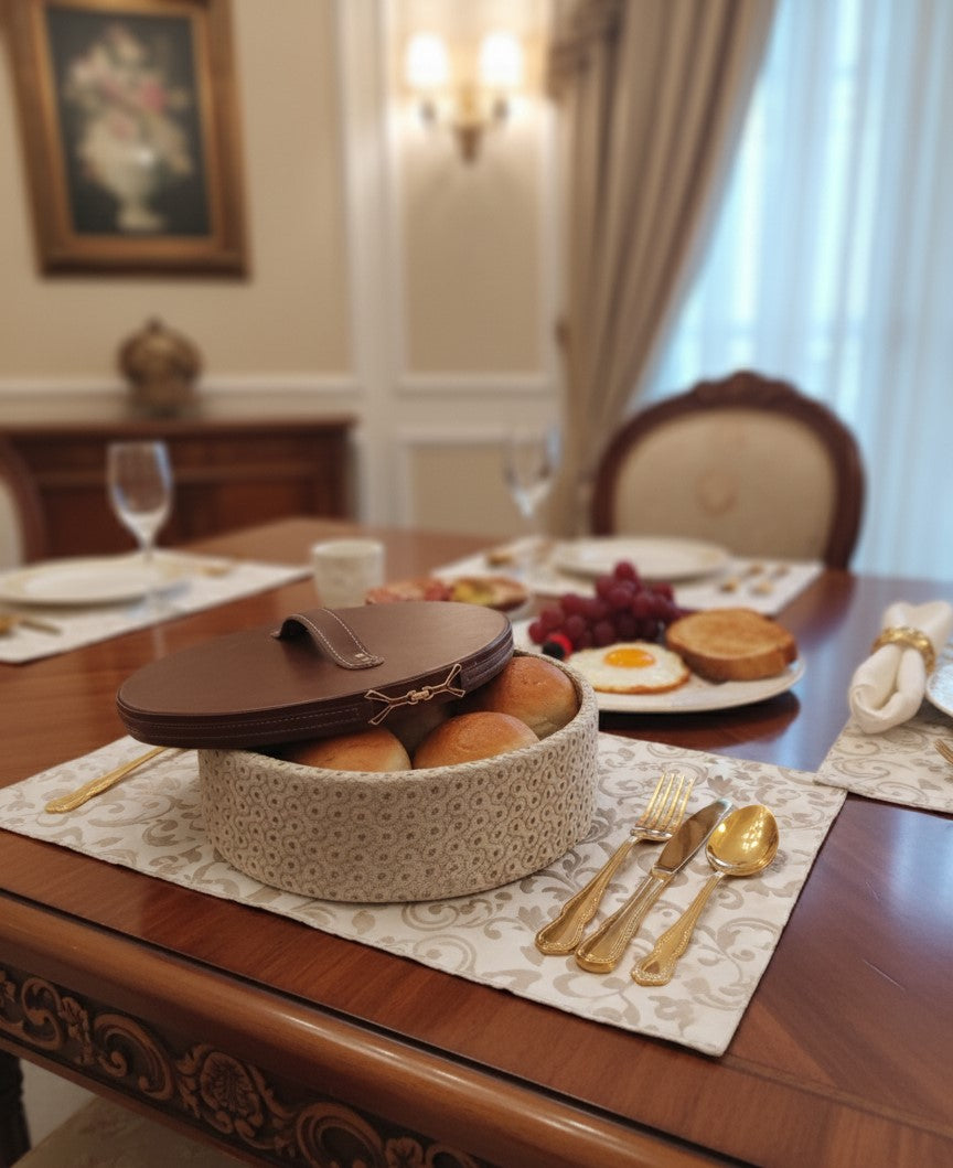 Rustic Crumb Bread Basket