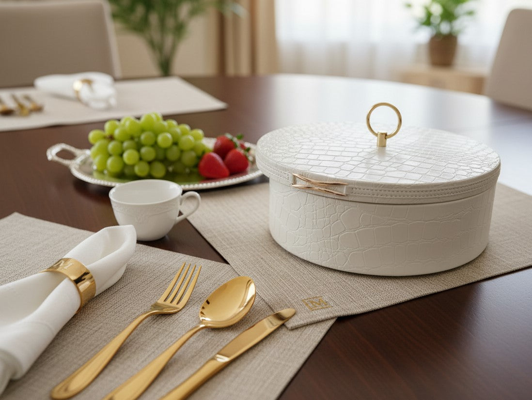 Golden Brunch Bread Basket